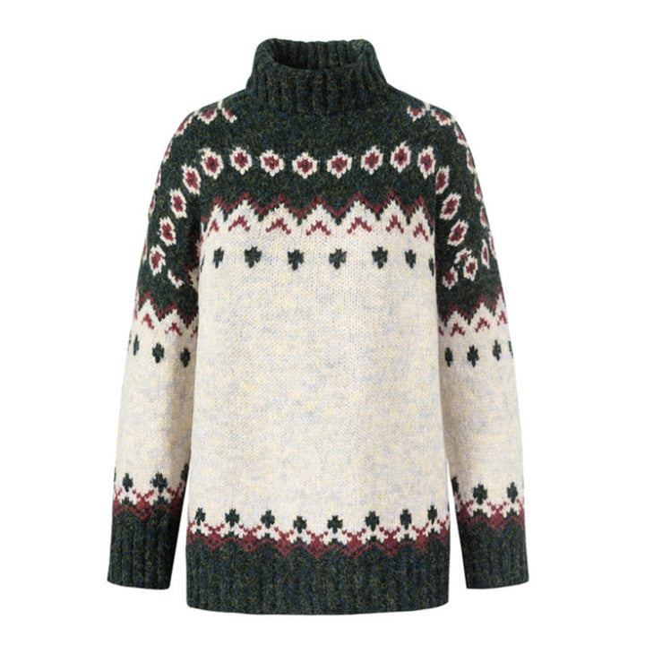Drune | Warmer Strickpullover im Norweger-Stil
