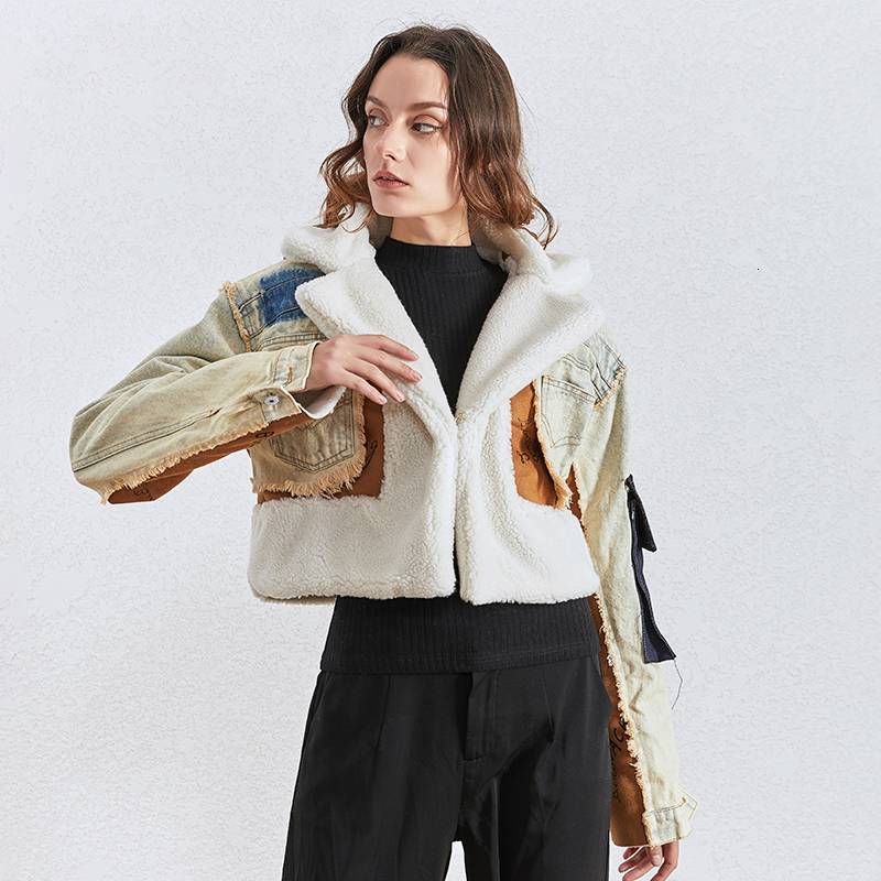 Drune | Got Caught Denim Crop Jacke