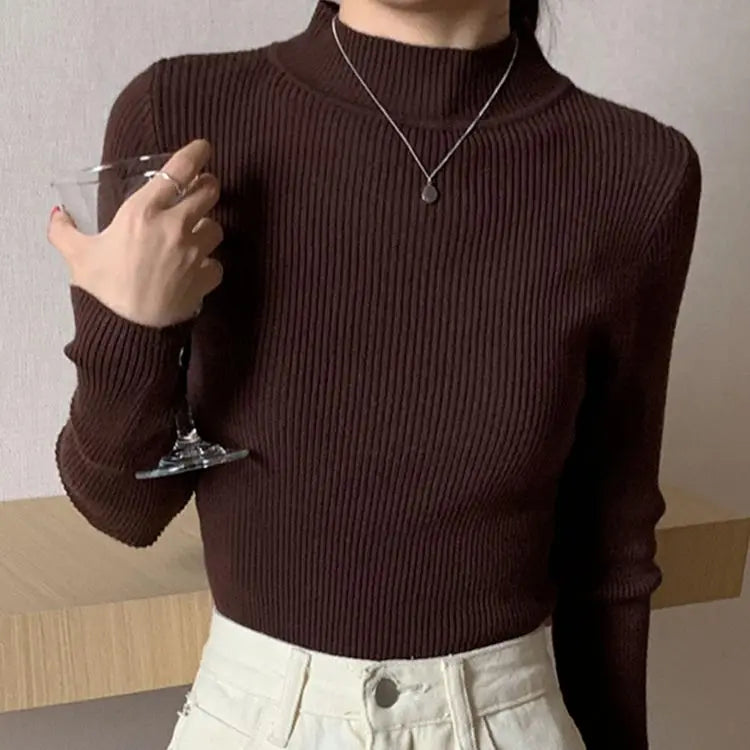 Drune | Cozy ribbed wool sweater for women