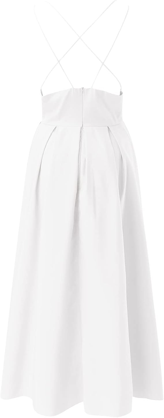 Drune | Ein Leichtes Kleid mit Zarten Spaghettiträgern