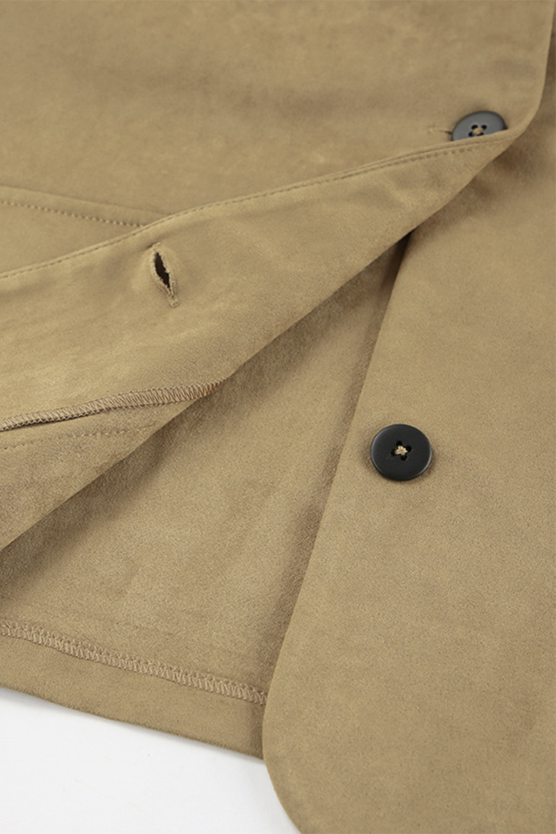 Drune | Casual jacket with button-through shirt collar