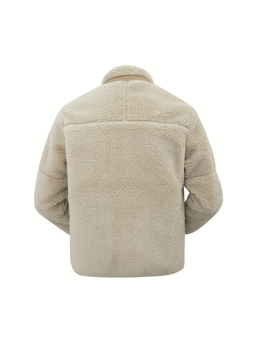 Drune | Hochgeschlossener Winter-Teddyjacke