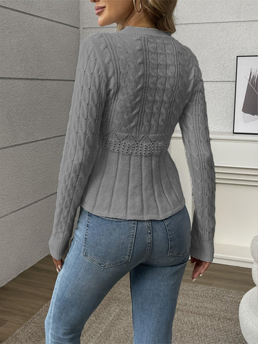 Drune | Gestrickter Damenpullover - Luxus Strickmuster mit bequemem Schnitt