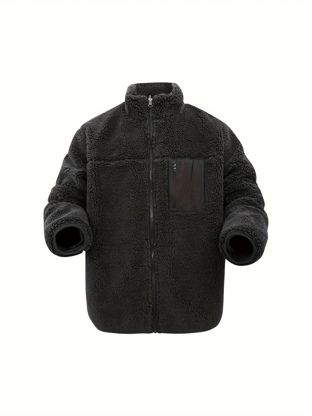 Drune | Taillierte Teddy-Winterjacke