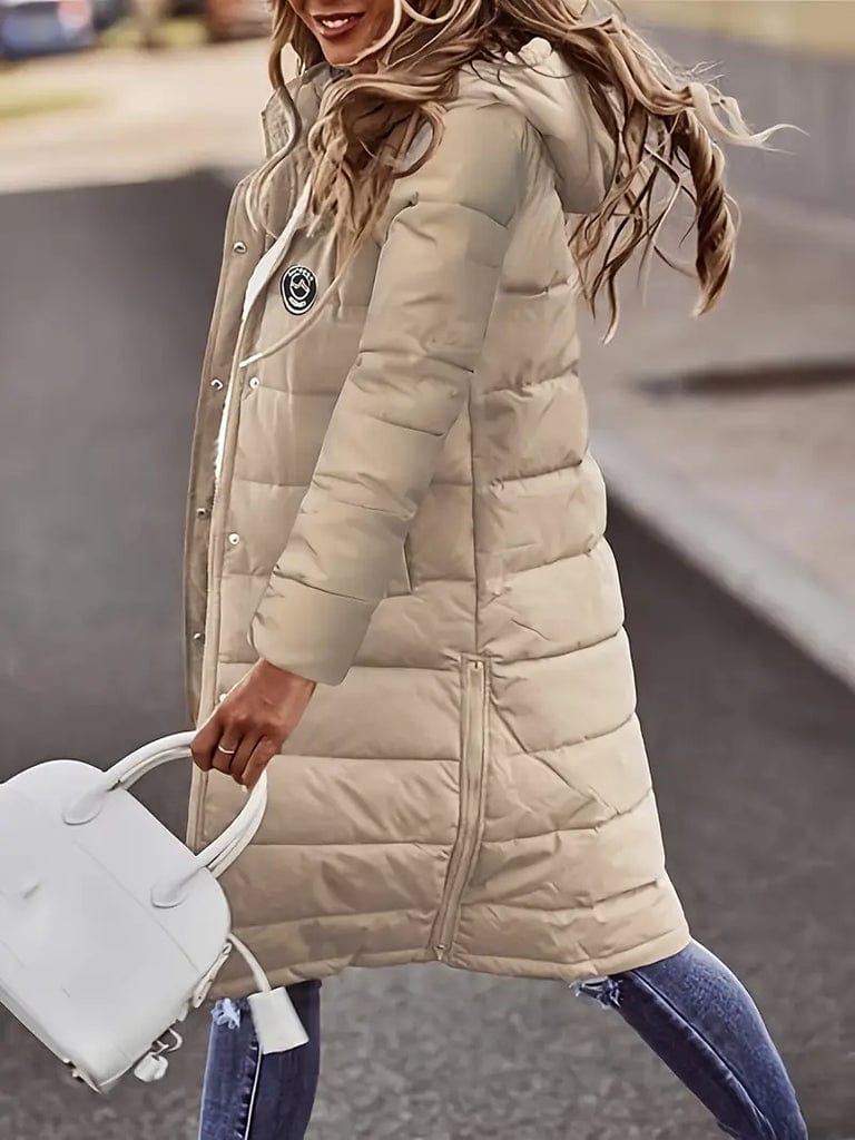 Drune | Langer Mantel Chic Saisonkollektion Ideal für den Winter