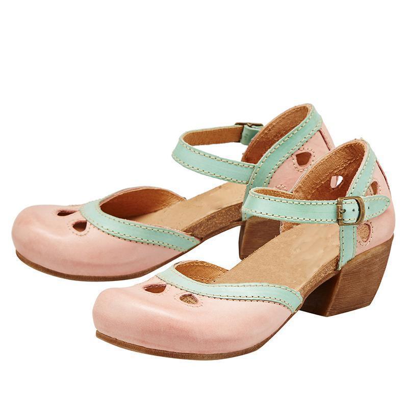 Drune | Sandalen mit Niedrigen Absätzen