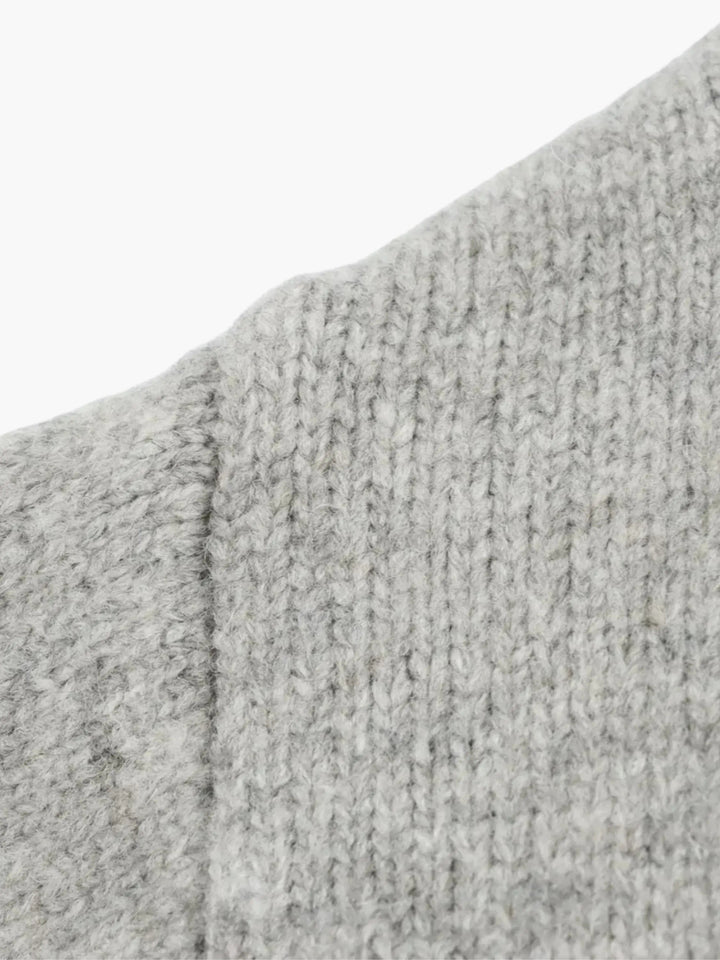 Drune | Strickjacke Mit Kapuze Und Reißverschluss