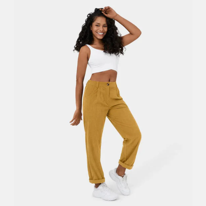 Drune | Bequeme Damen Weite Hose