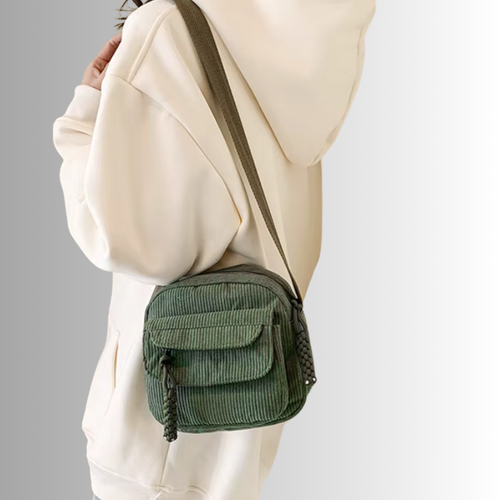 Drune | Kompakte Cord Tasche Mit Elegantem Design