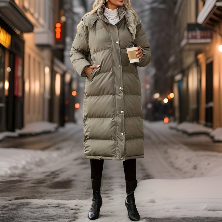 Drune | Puffer Jacke - Isolierte Winterjacke - Kapuzen-Design