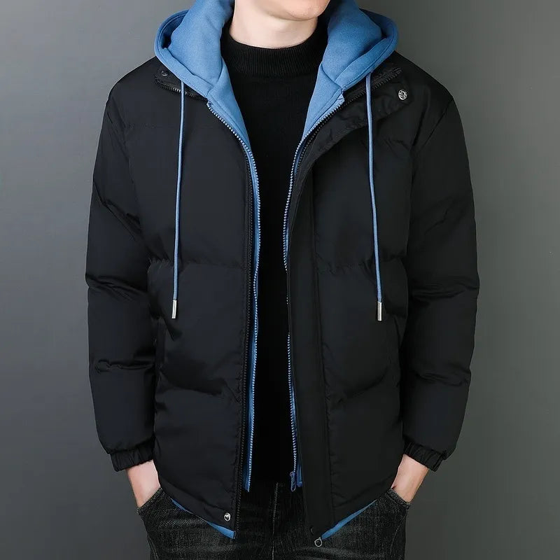 Drune | Dick Baumwolljacke mit Kapuze Windbreaker für Herren