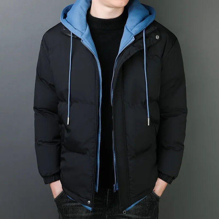 Drune | Herrenjacke aus schwerem Baumwollstoff mit winddichter Kapuze