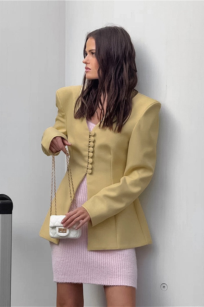 Drune | Taillenschnitt Blazer Jacke
