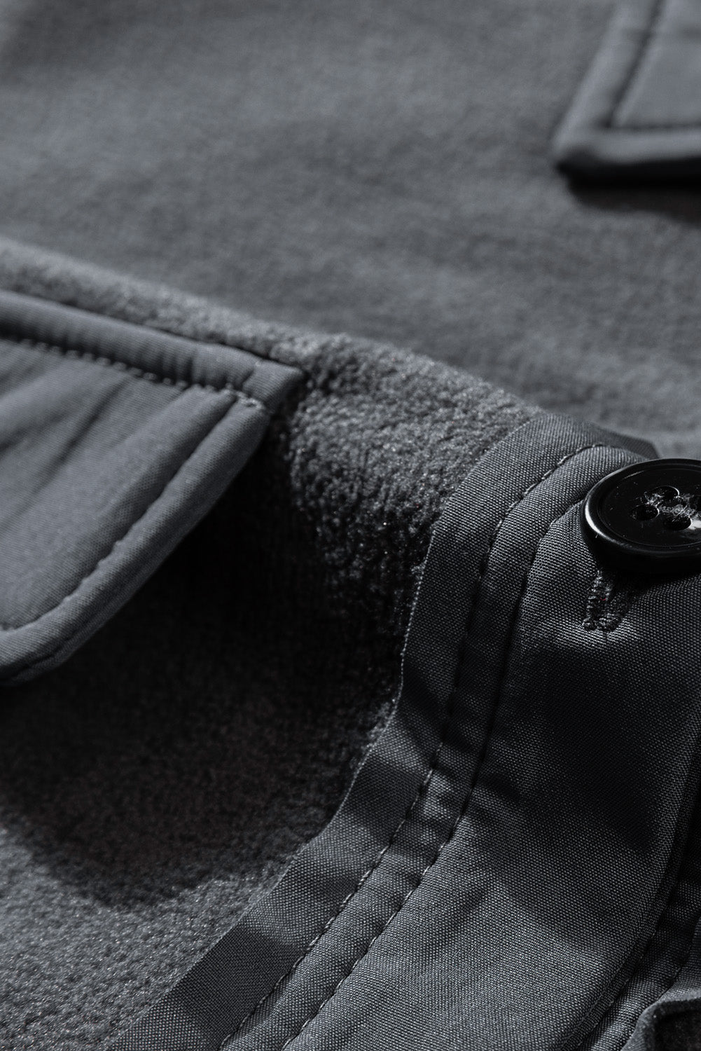 Drune | Casual Fleece Shirtjacke Weich und Warm Perfekt Für Den Alltag