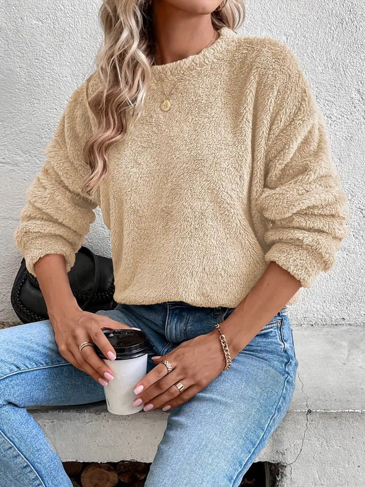 Drune | Teddy-Sweatshirt für Damen