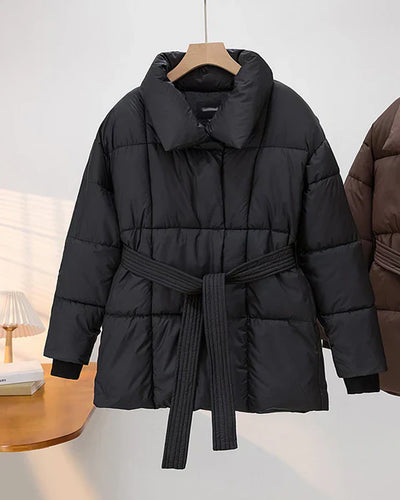 Drune | Steppjacke mit Revers In Einer Dezenten Farbe