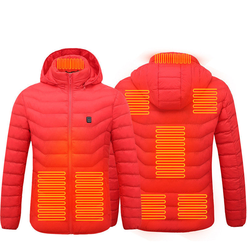 Drune | Elegante USB-heizbare Jacke für Herren, thermisch Winter