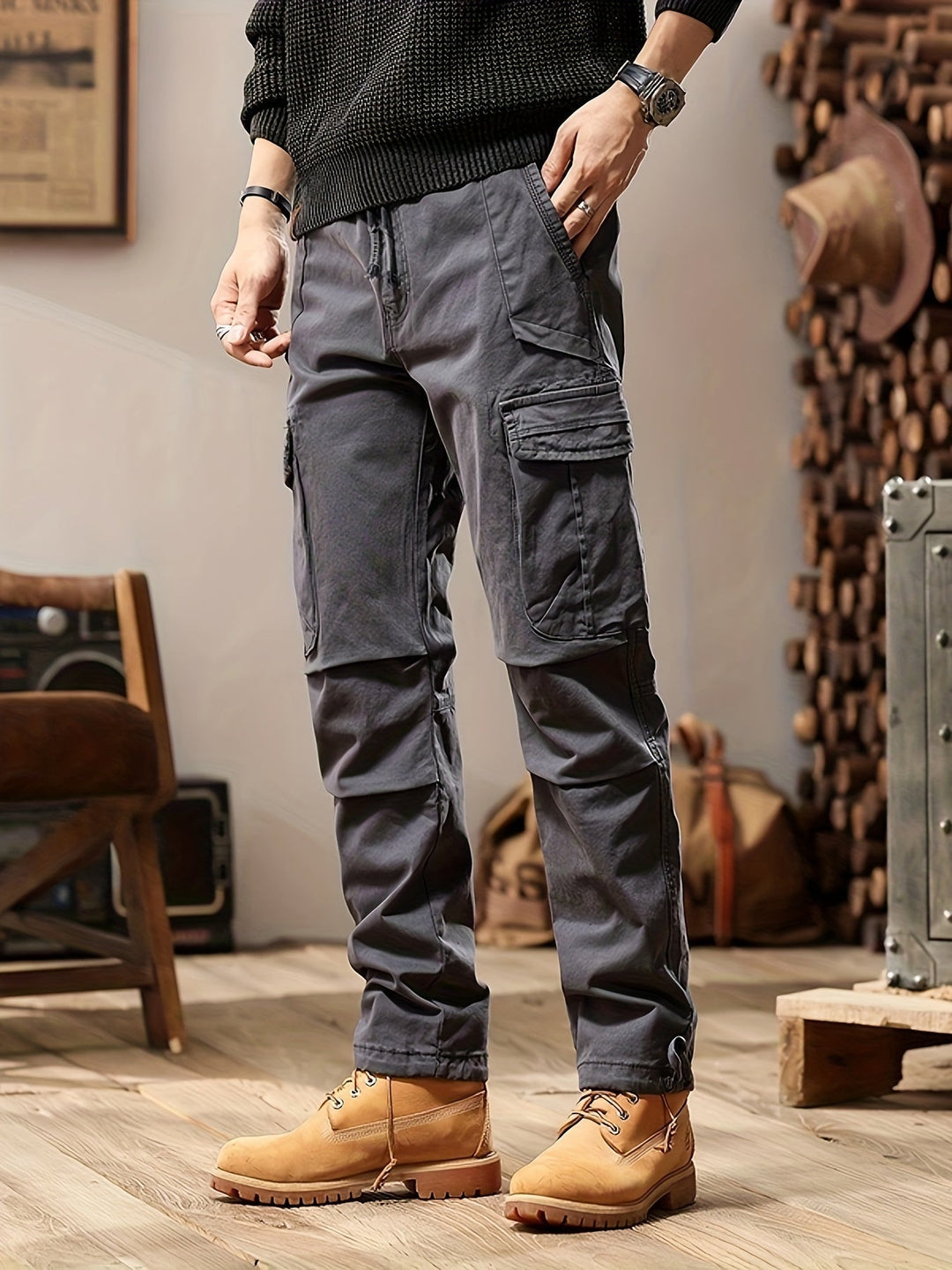 Drune | Herren Cargo Hose