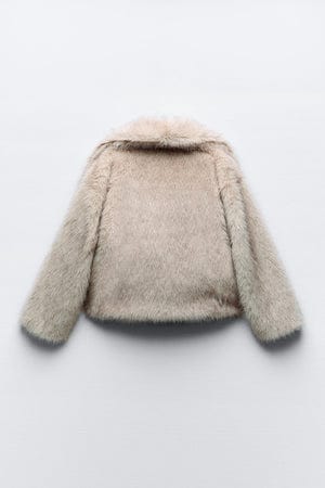 Drune | Eleganter Pelz-Wintermantel Damen