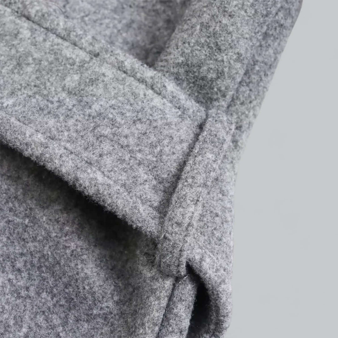 Drune | Damen Kapuzen Lang Trenchcoat