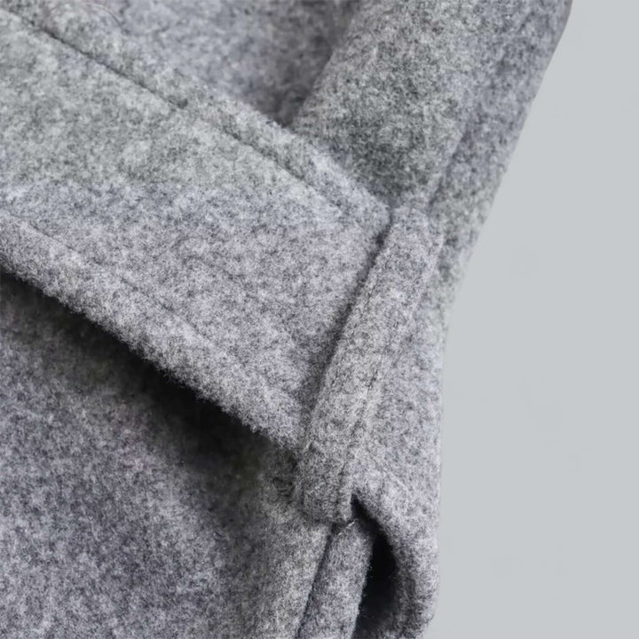 Drune | Damen Kapuzen Lang Trenchcoat