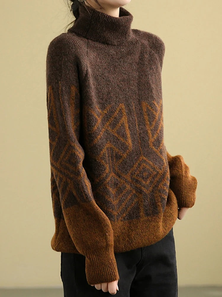 Drune | Strickpullover mit Rollkragen
