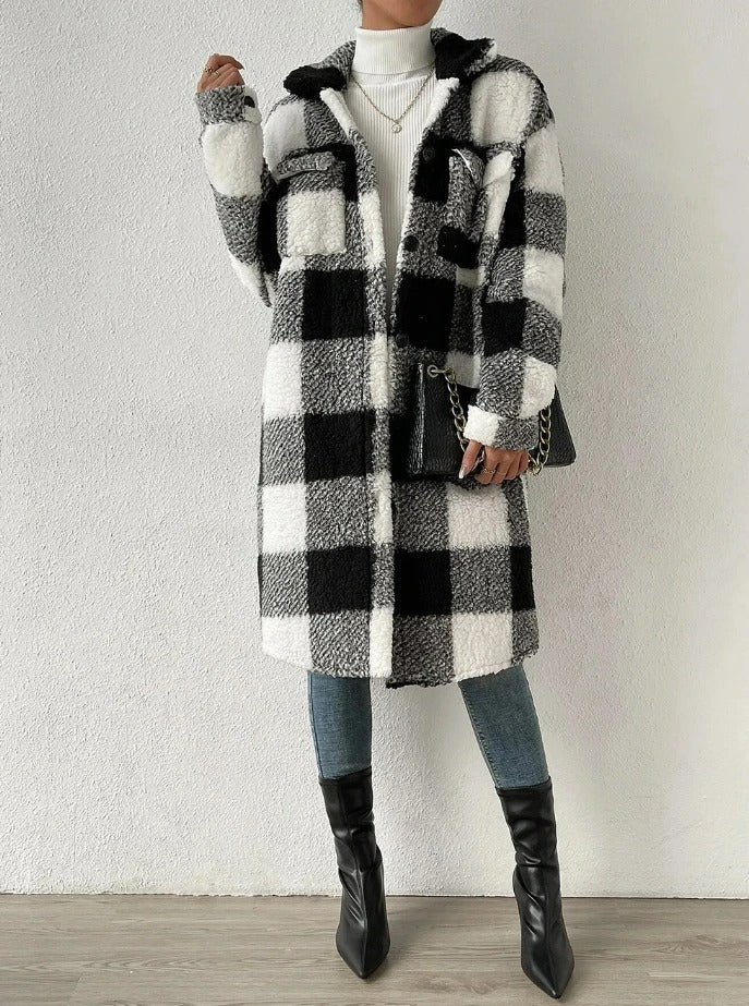 Drune | Winterjacke aus Teddyfell