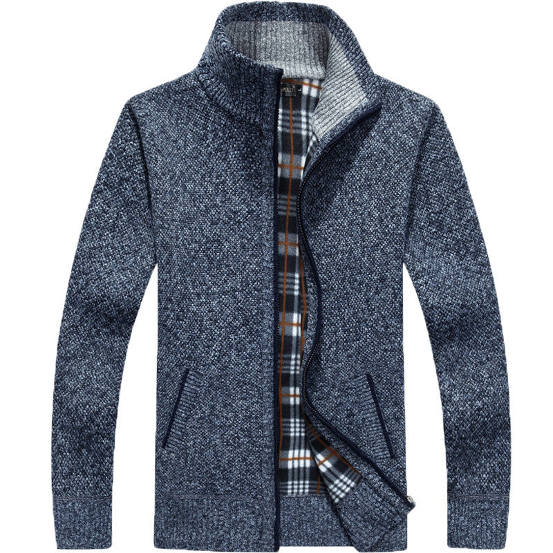 Drune | Herren Full-Zip Strickjacke