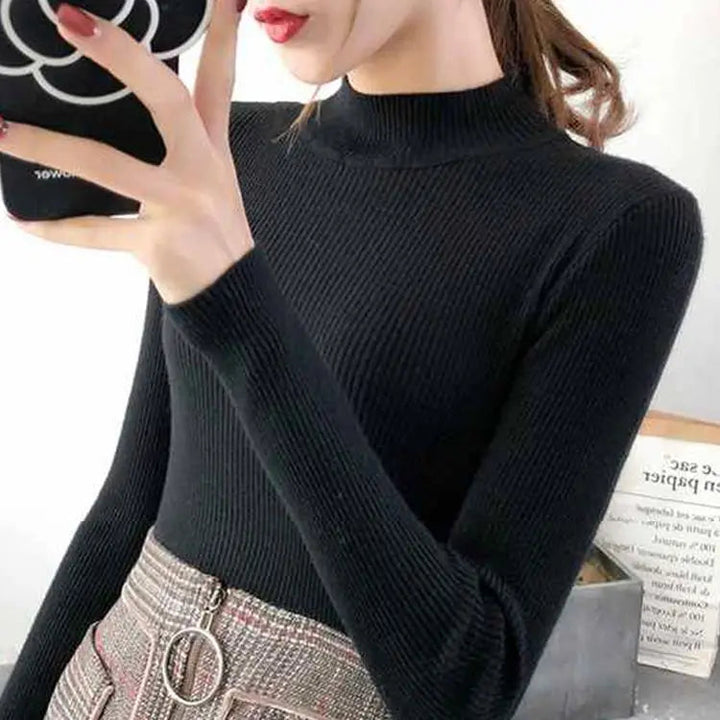 Drune | Cozy ribbed wool sweater for women