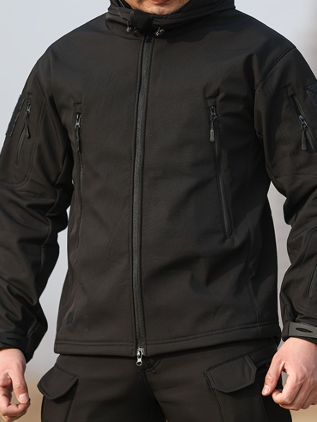 Drune | Softshelljacke Mit Kapuze Für Windige Tage