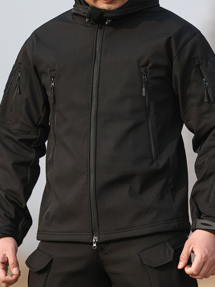 Drune | Softshelljacke Mit Kapuze Für Windige Tage