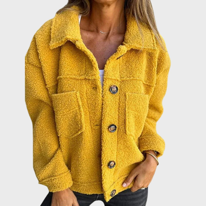 Drune | Herbst Teddy Stoffjacke