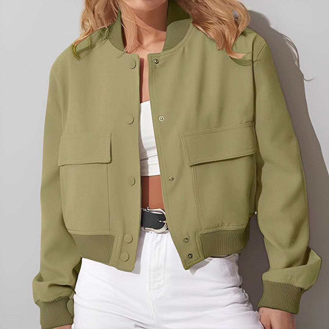 Drune | Kurze Freizeitjacke Mit Taschen