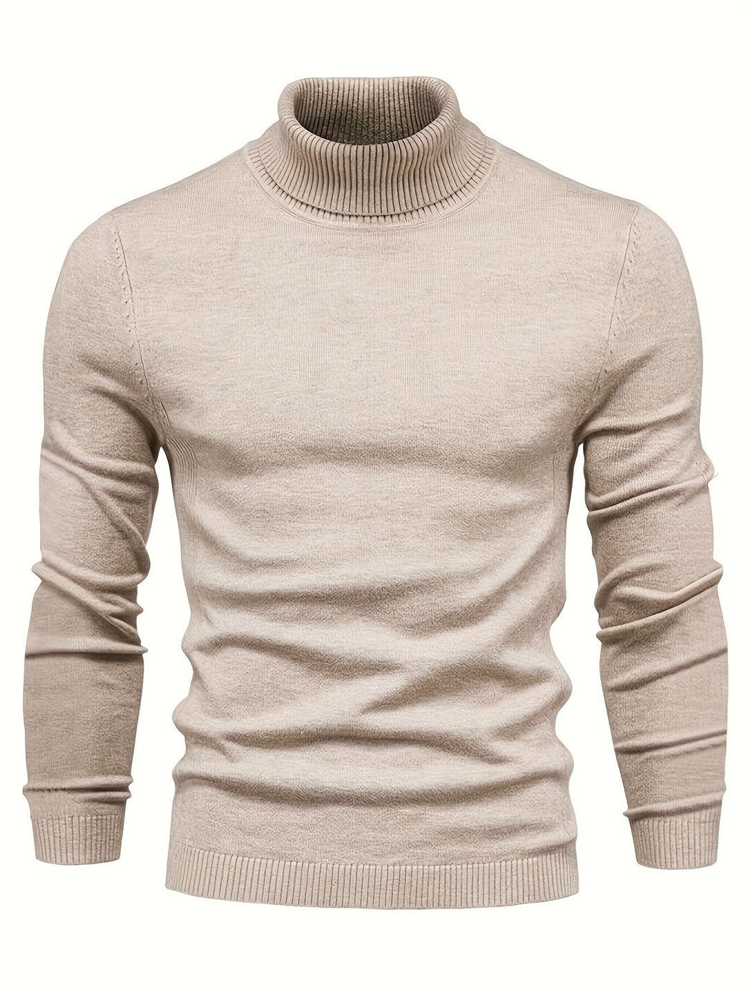 Drune | Klassischer Rollkragenpullover Weich und Stilvoll Wollmischung