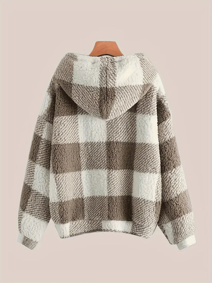 Drune | Fleece-Sweat-Pullover-Hoodie mit Kapuze für Women - Perfekt für den Alltag