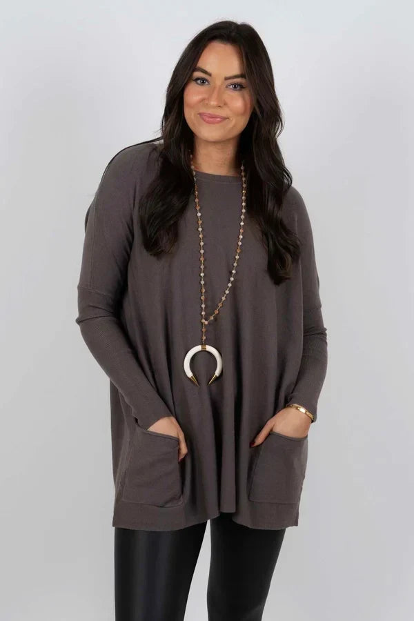 Drune |  Pullover - Elegant - Luxuriöss Material - Alltagstauglich für Damen