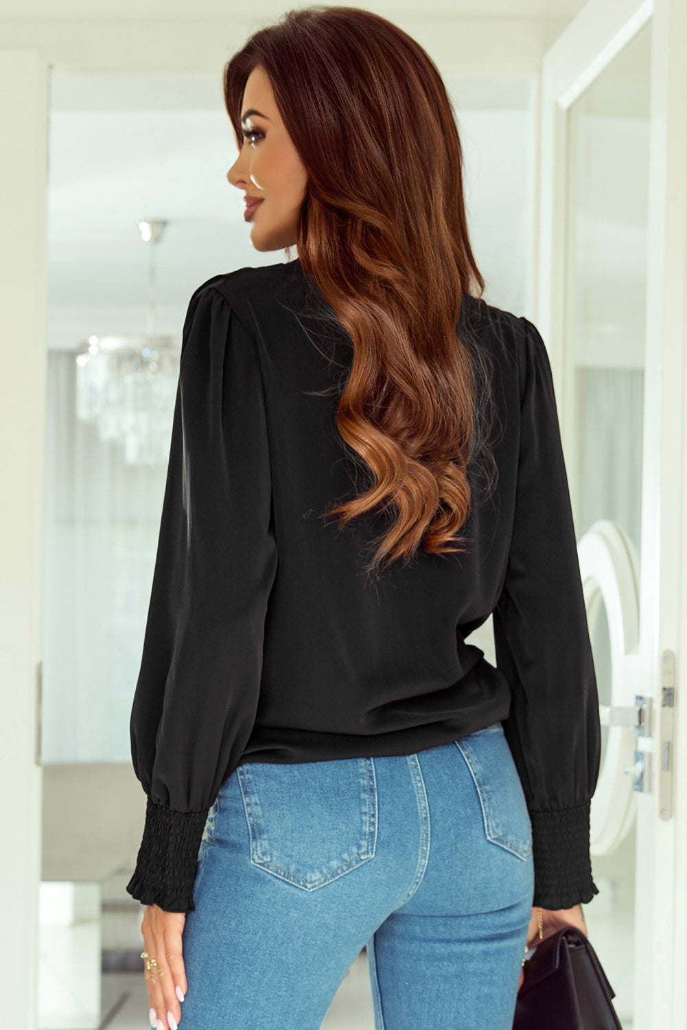 Drune | Bluse mit Wickelausschnitt Für Frauen