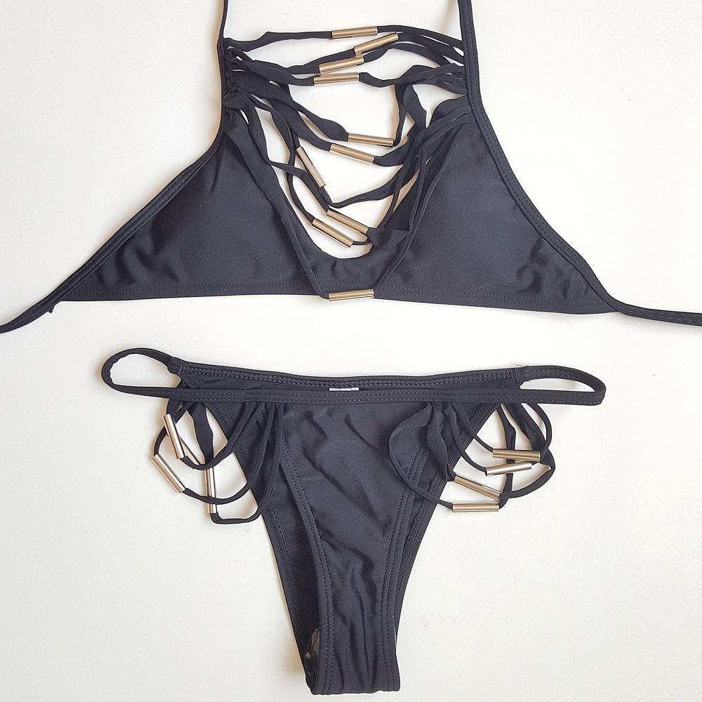 Damen Designer-Bikini mit einzigartigem Cut-Out-Detail Drune