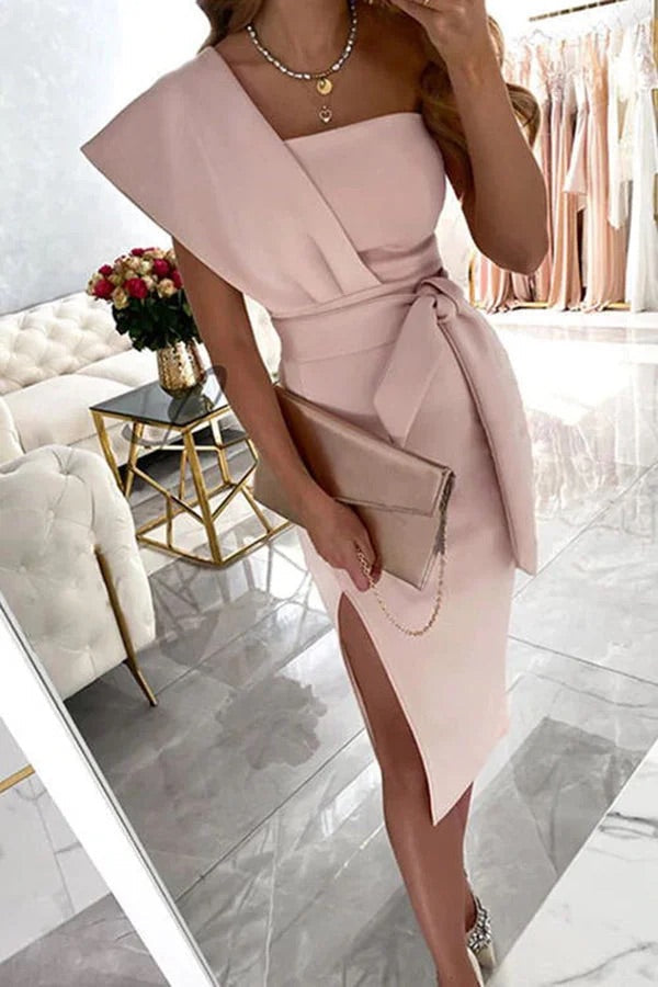 Drune | Carrie In Paris Knoten Taille Bleistiftkleid