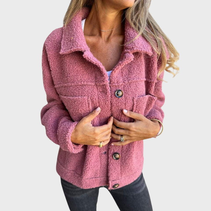 Drune | Herbst Teddy Stoffjacke