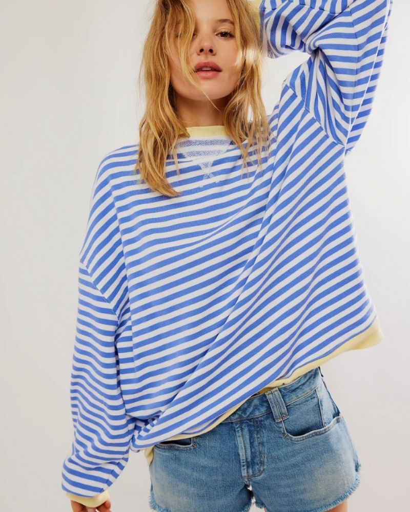 Drune | Übergroßer Gestreifter Pullover