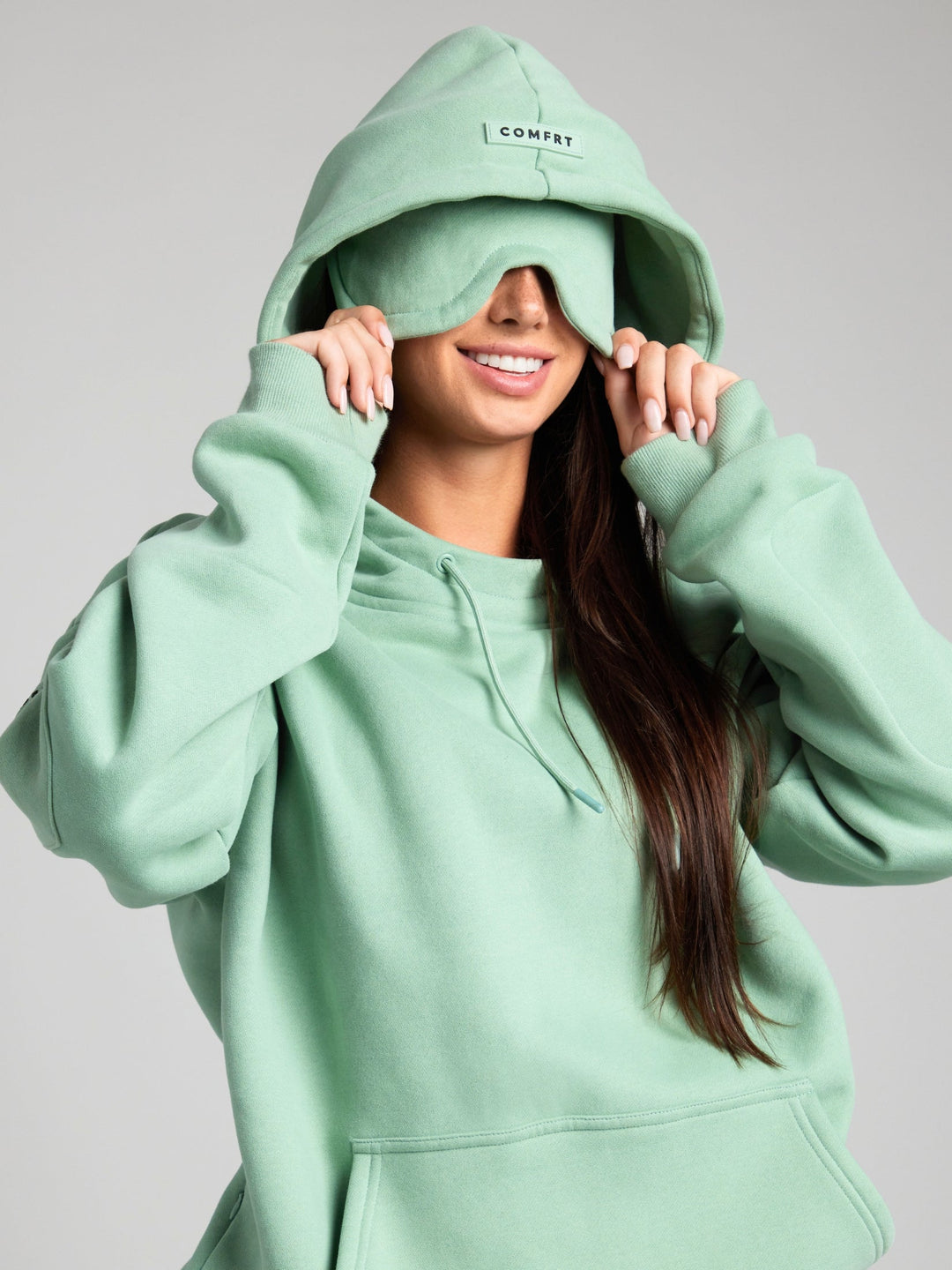 Drune | Cozy travel hoodie with airplane mode graphic