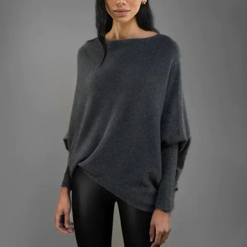 Drune | Luxus Pullover Sweater Mit Offener Hals
