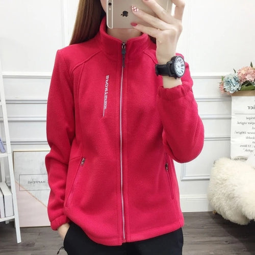Drune | Warme Winter Fleece Jacke für Damen