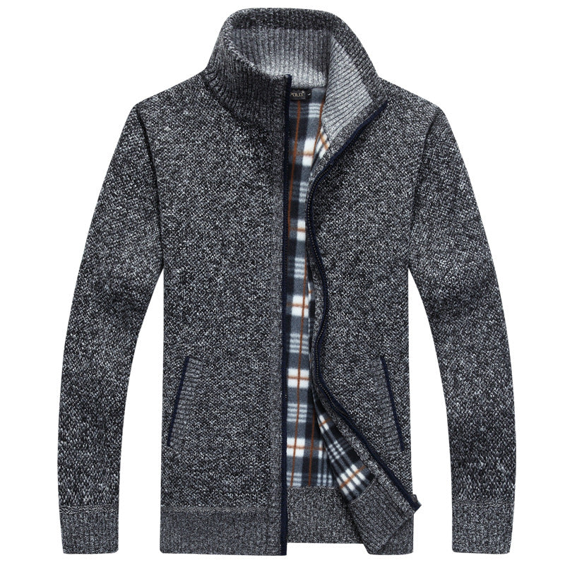 Drune | Herren Full-Zip Strickjacke