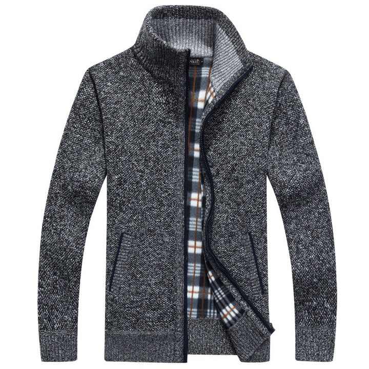 Drune | Herren Full-Zip Strickjacke