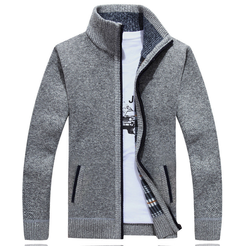 Drune | Herren Full-Zip Strickjacke