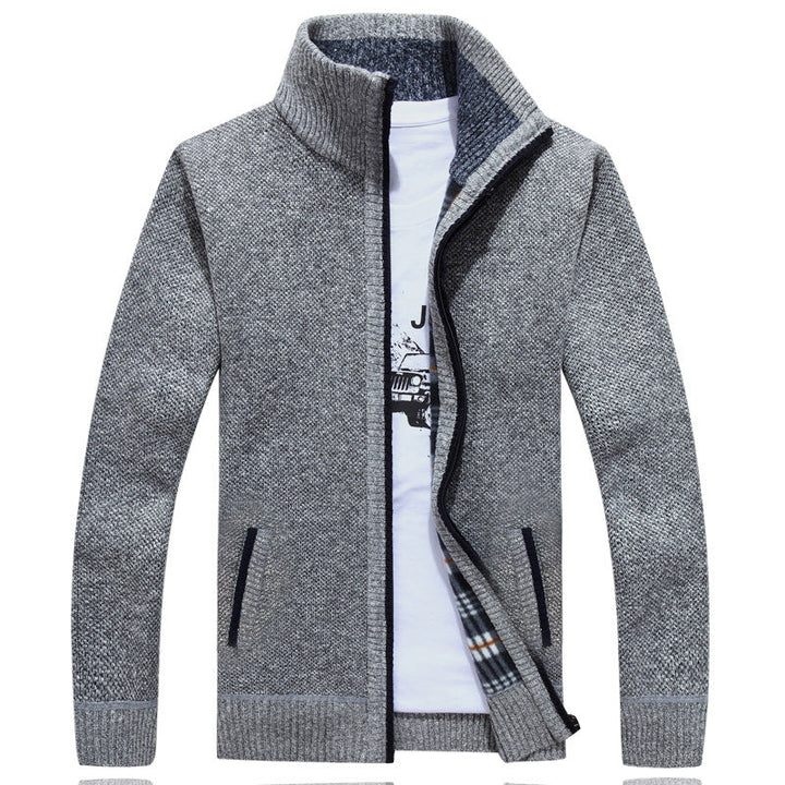 Drune | Herren Full-Zip Strickjacke