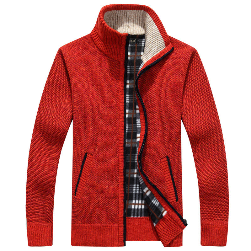 Drune | Herren Full-Zip Strickjacke