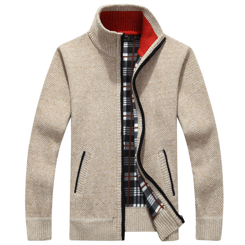 Drune | Herren Full-Zip Strickjacke
